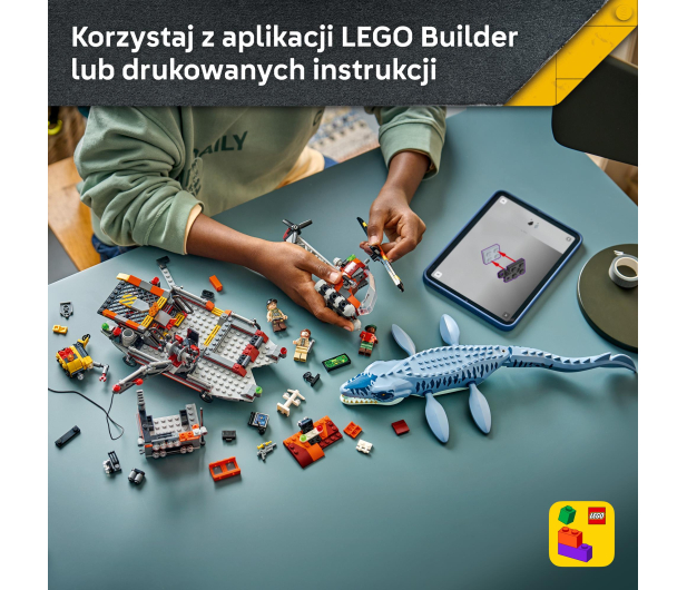 LEGO JURASSIC WORLD 77983 Atak mozazaura na łódź - 1547439 - zdjęcie 9